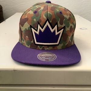 Camo Sacramento Kings special addition Hat